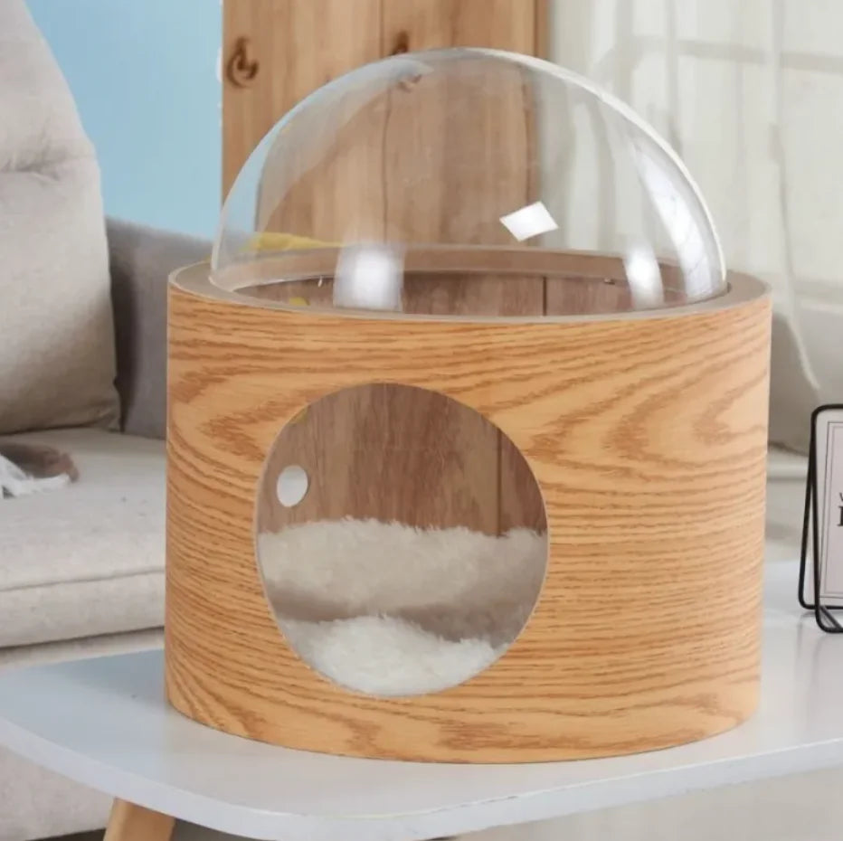 Clear Dome Pet Bed