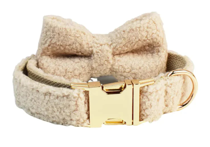 Soft Cream Collar & Harness
