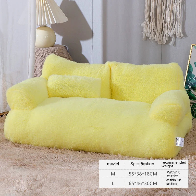 Luxury Plush Pet Couch