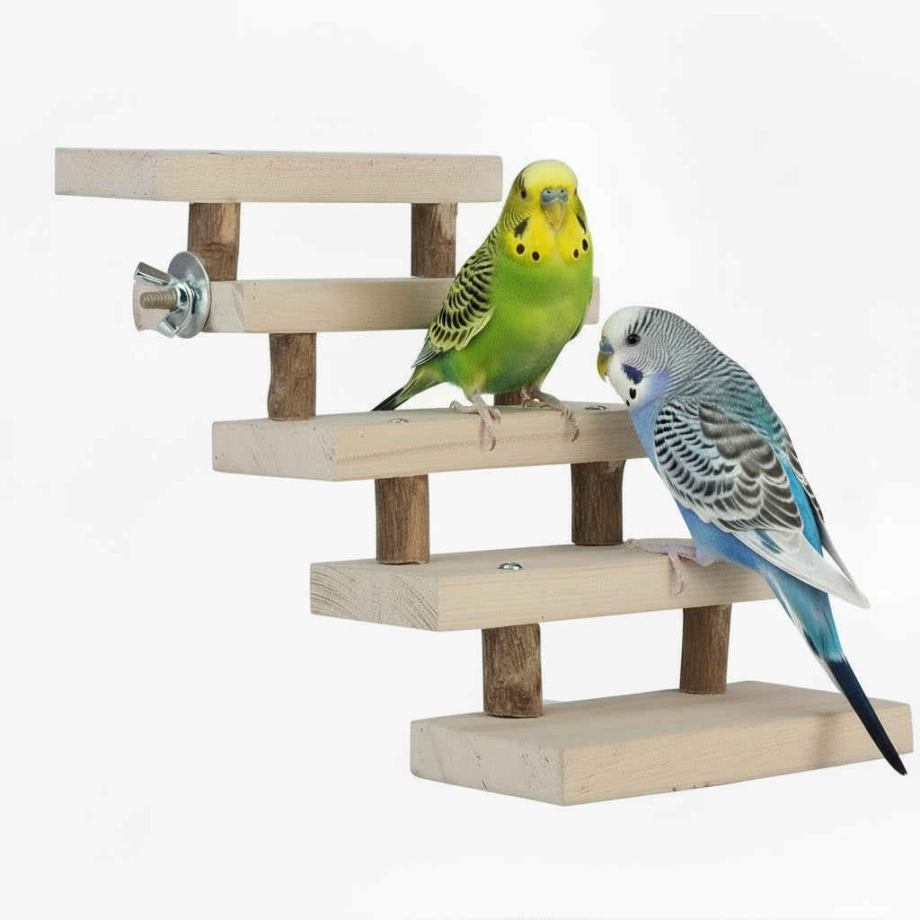 Wooden Ladder for Parrots or Hamsters