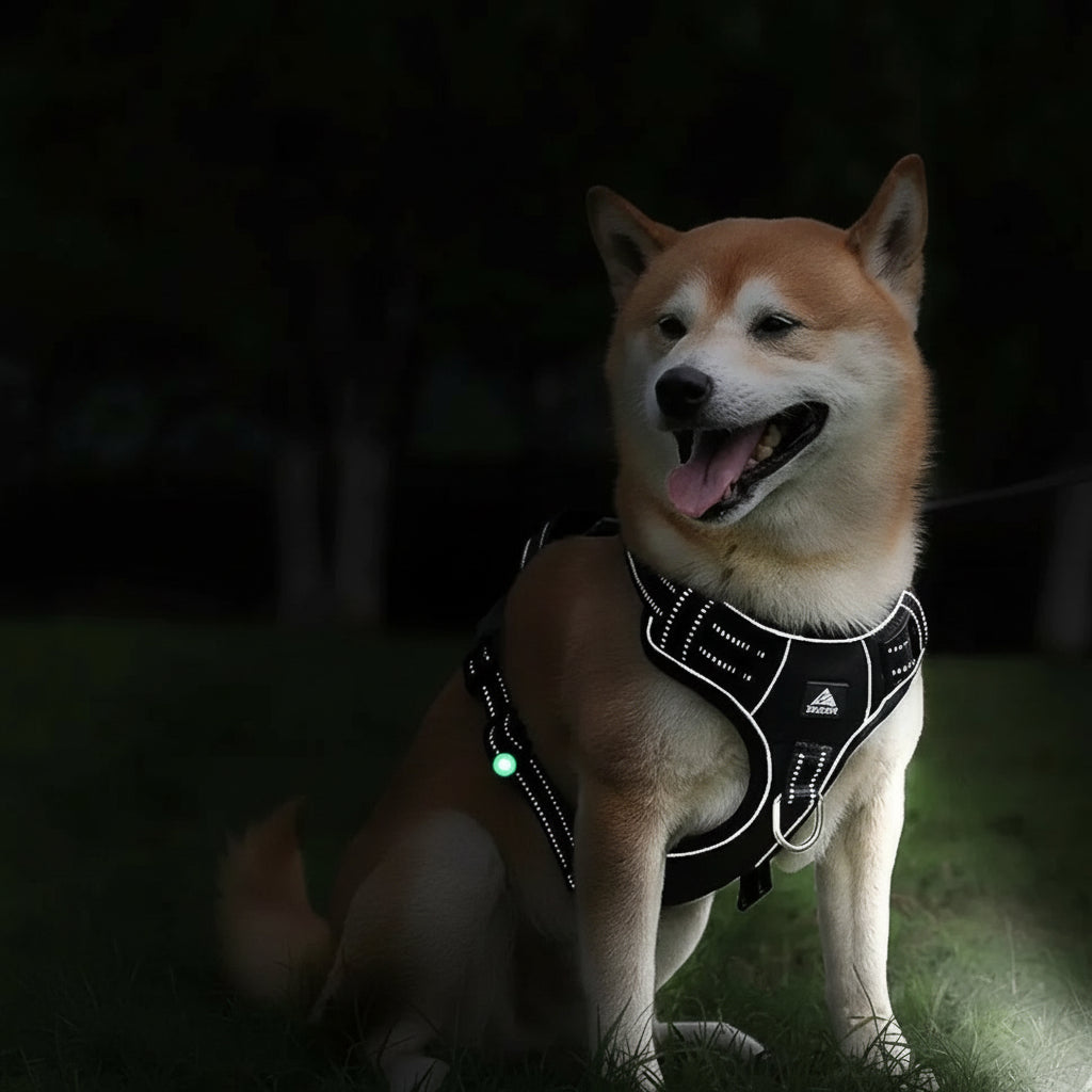 Reflective Dog Harness with Leash