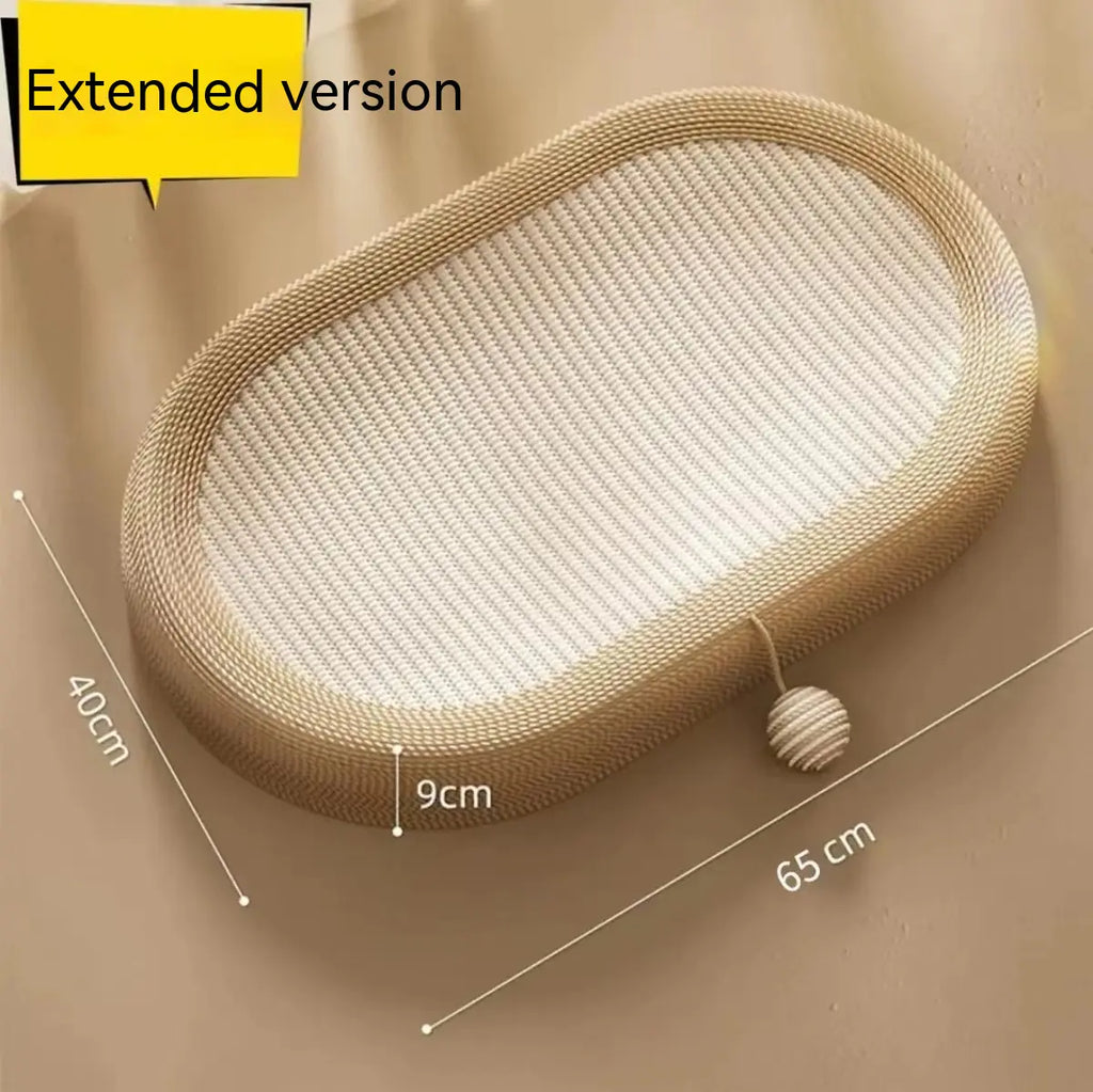 Oversized Sisal Cat Scratch Board Bed