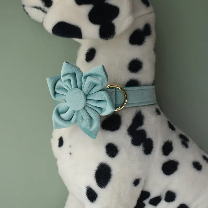 Lake Green Flower Collar