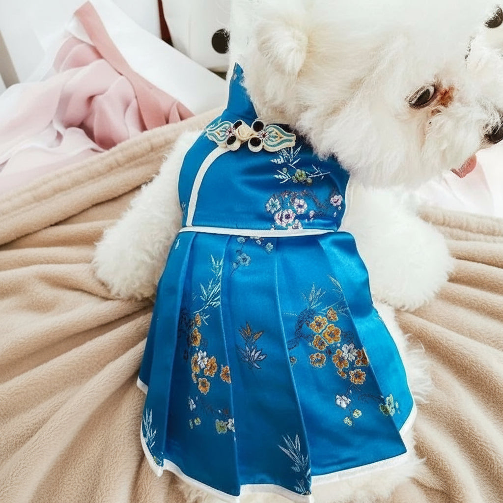 Cheongsam Dog Dress