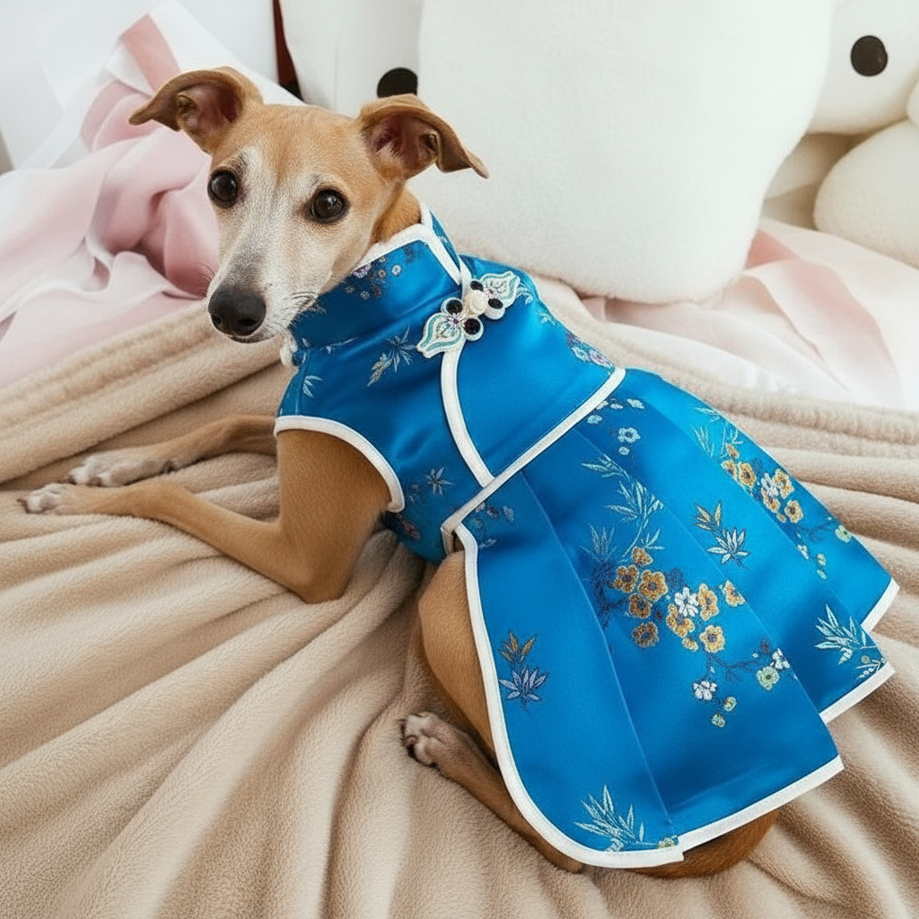 Cheongsam Dog Dress