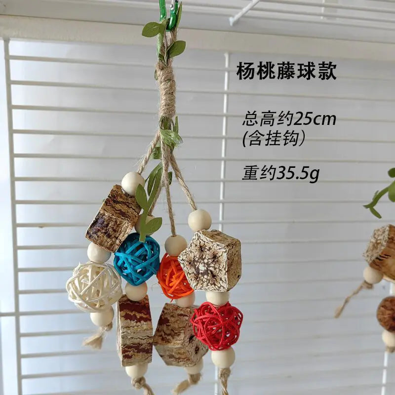 Bird Chew Toys and Decor