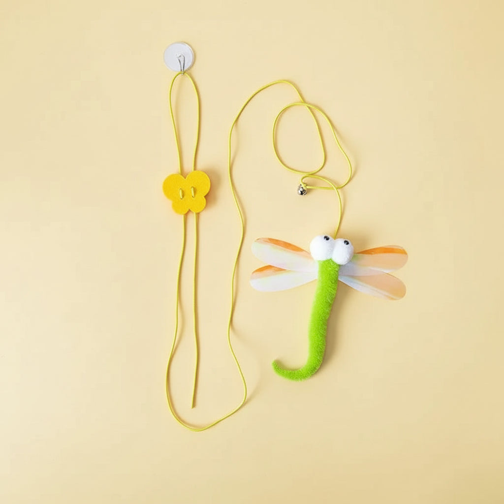 Retractable Hanging Cat Toy
