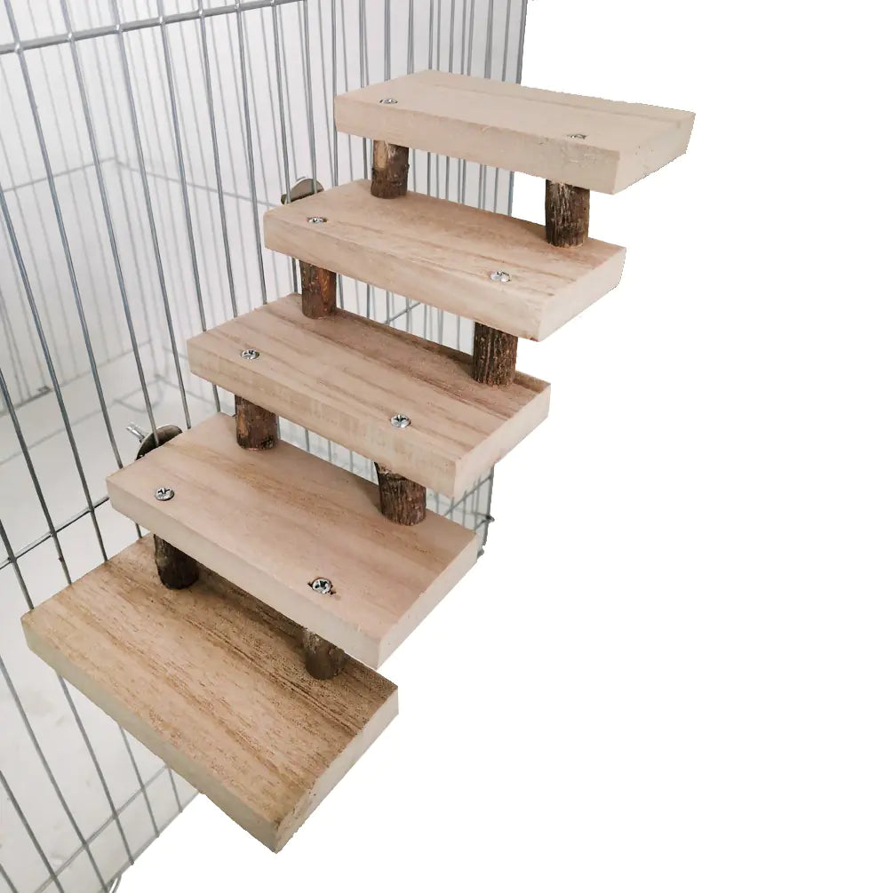 Wooden Ladder for Parrots or Hamsters