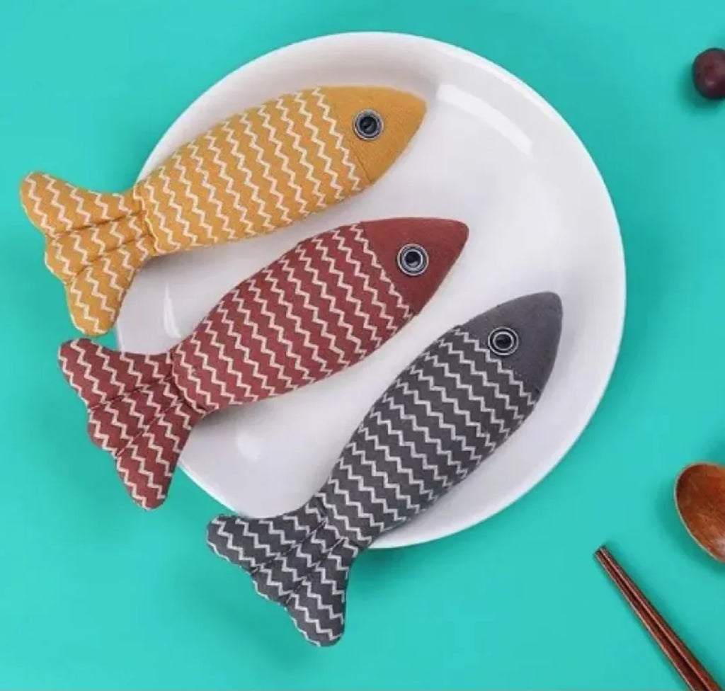 Linen Fish Toy