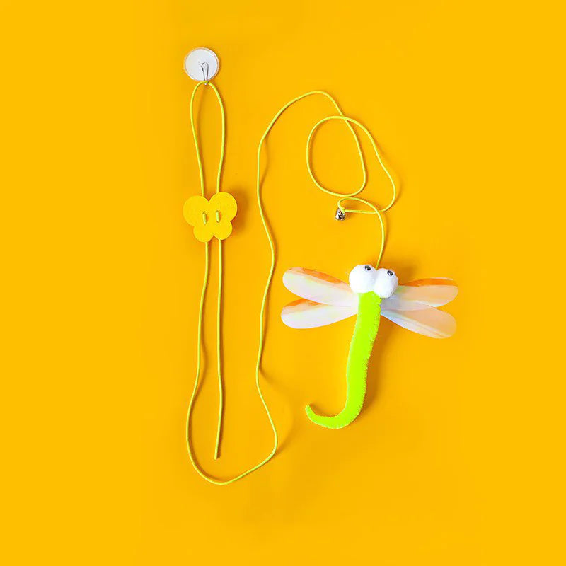 Retractable Hanging Cat Toy