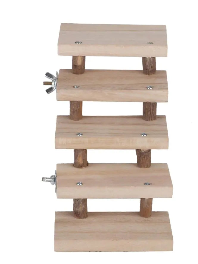 Wooden Ladder for Parrots or Hamsters
