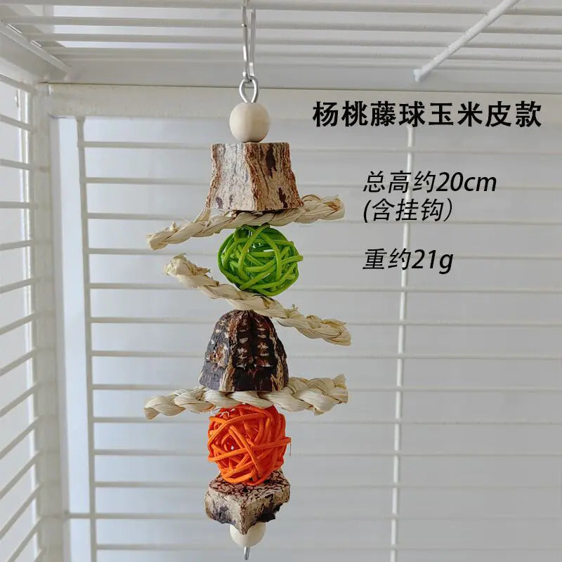 Bird Chew Toys and Decor