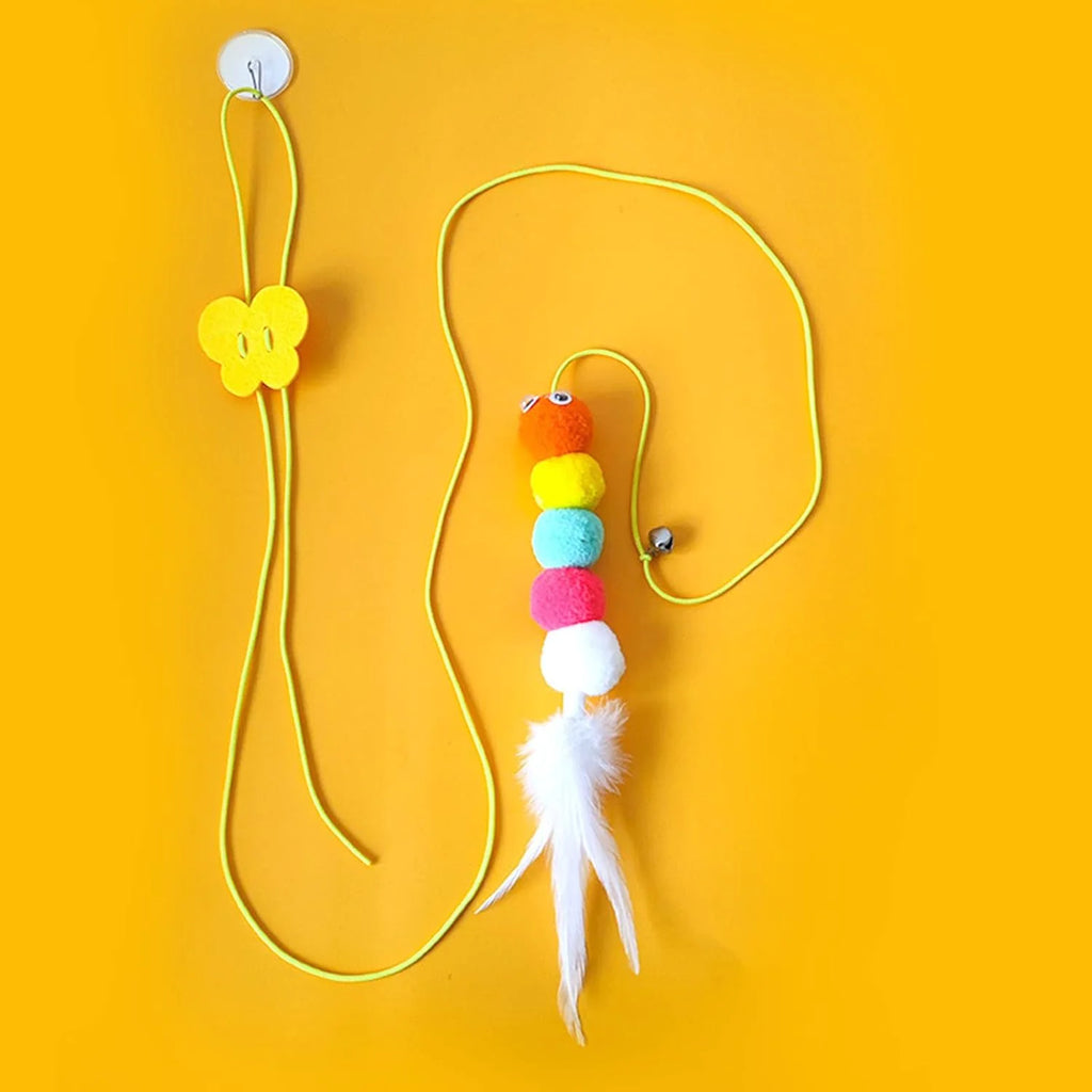 Retractable Hanging Cat Toy