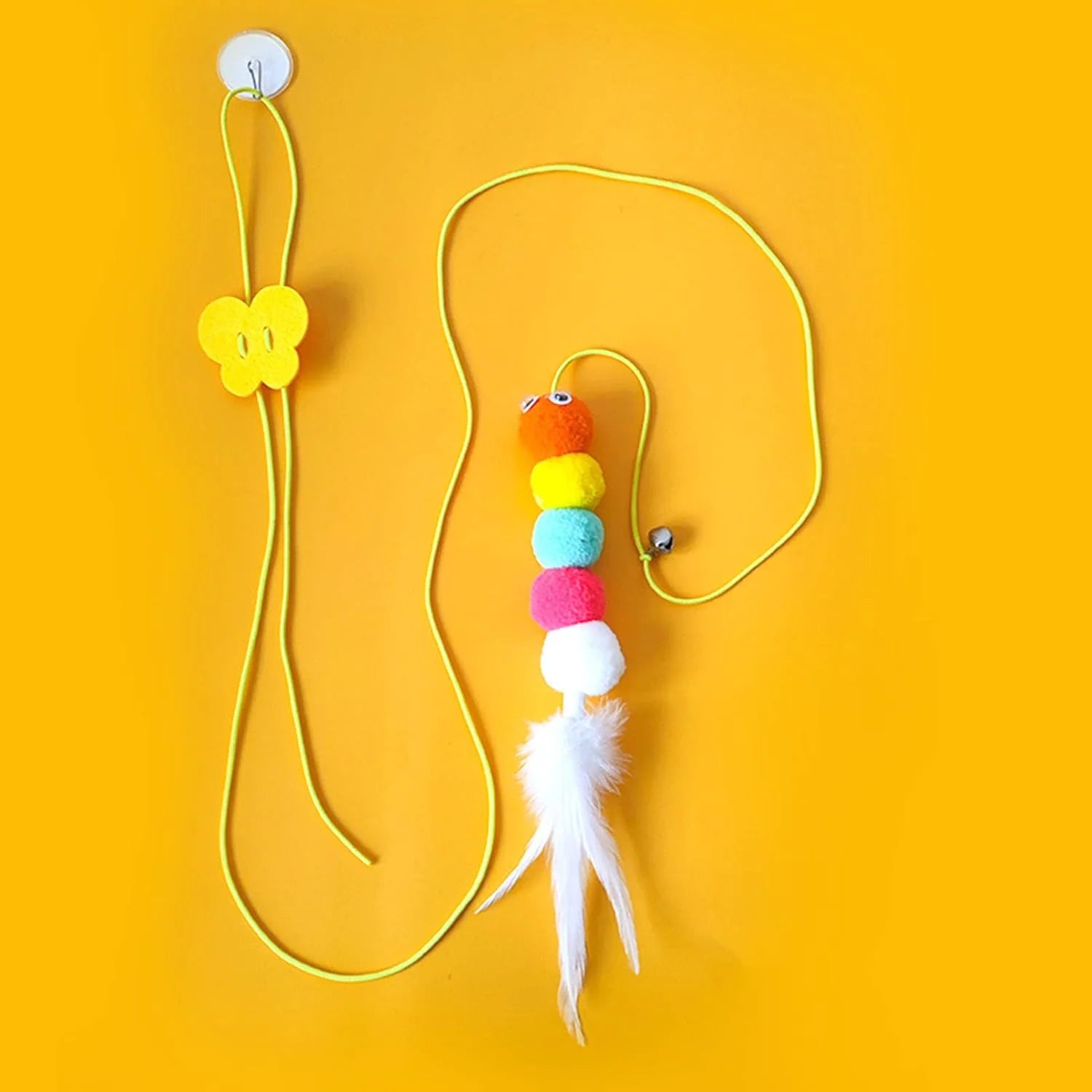 Retractable Hanging Cat Toy
