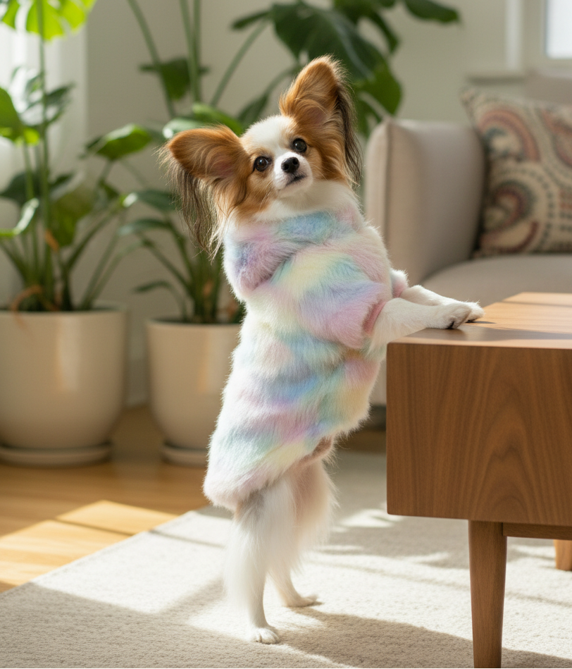 Rainbow Little Monster Hoodie