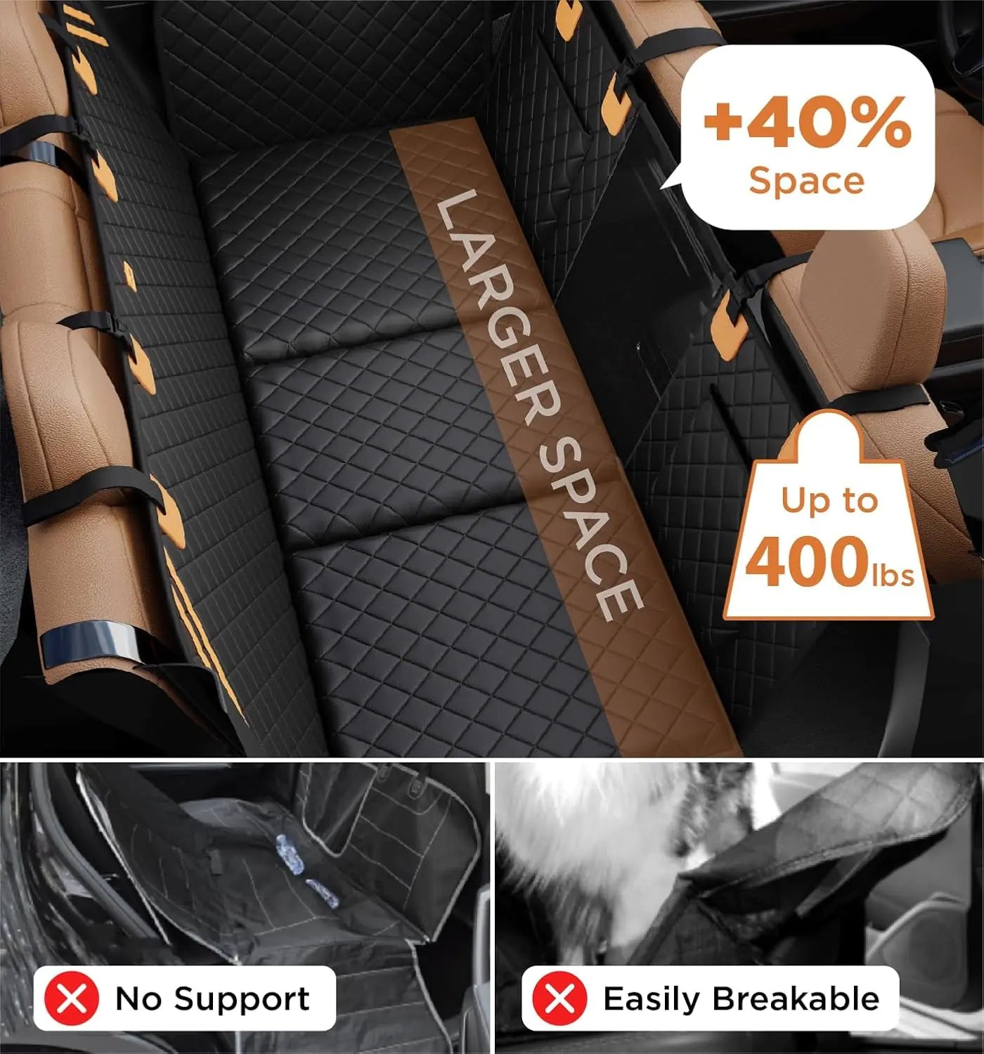 Waterproof Back Seat Hammock