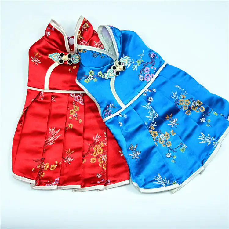 Cheongsam Dog Dress