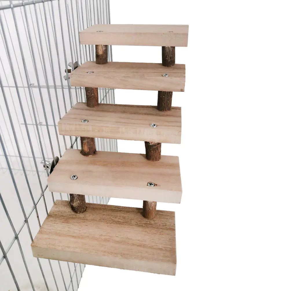 Wooden Ladder for Parrots or Hamsters