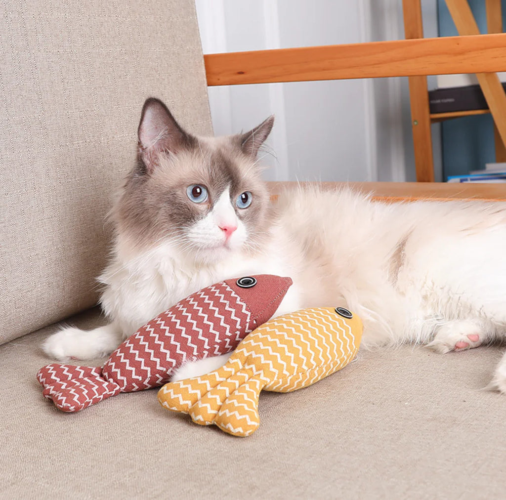 Linen Fish Toy