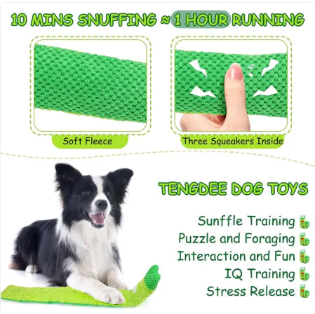 Snuffle Squeak Dog Puzzle Toy