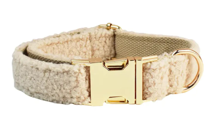 Soft Cream Collar & Harness