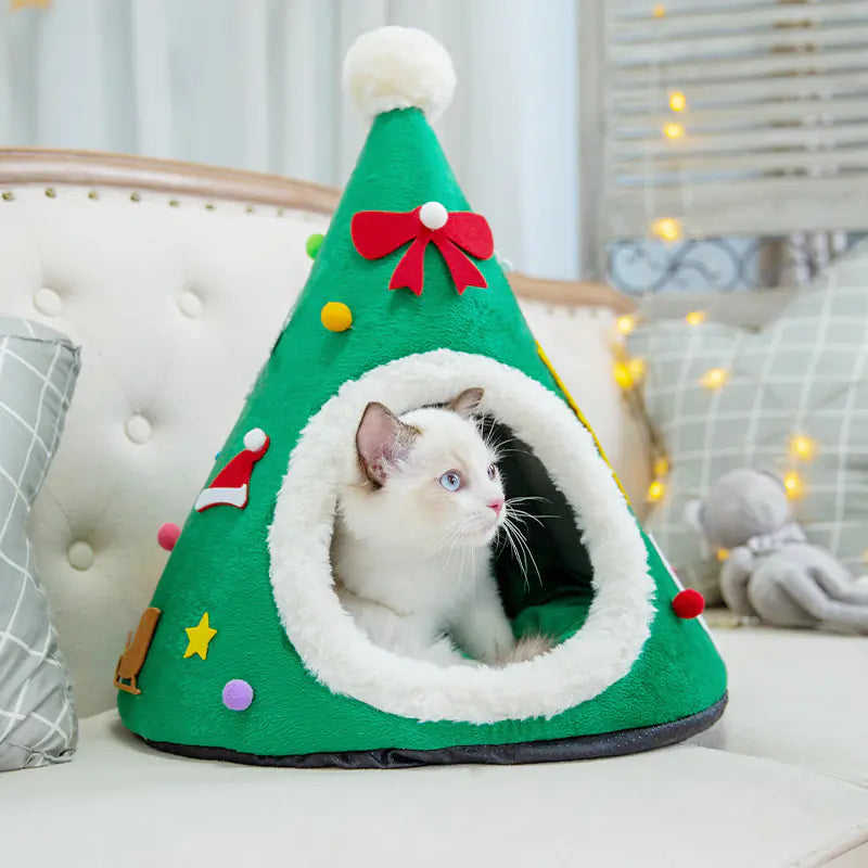 Christmas Cave Bed