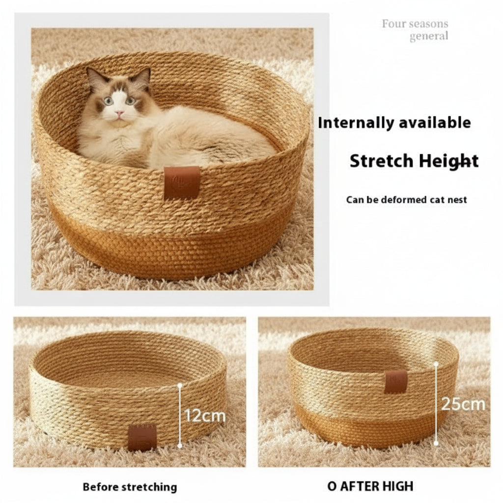 Rattan Scratch Bed