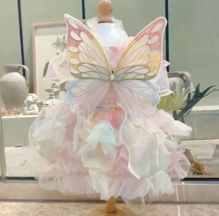 Rainbow Fairy Butterfly Costume