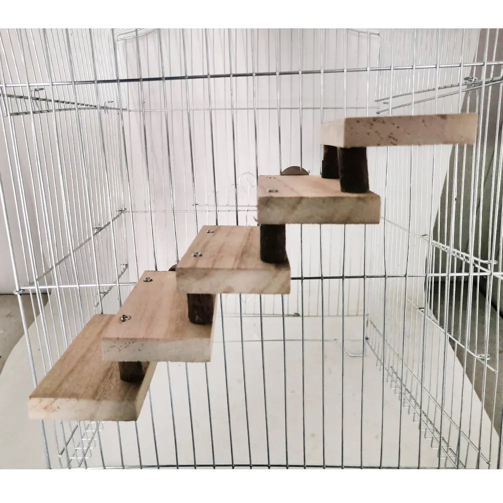 Wooden Ladder for Parrots or Hamsters