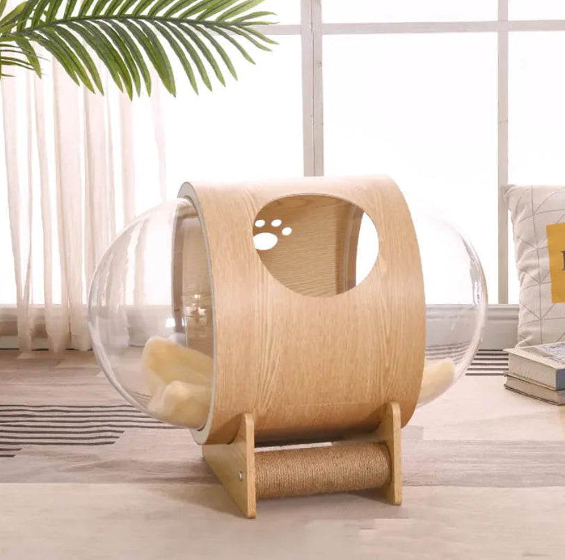 Clear Dome Pet Bed
