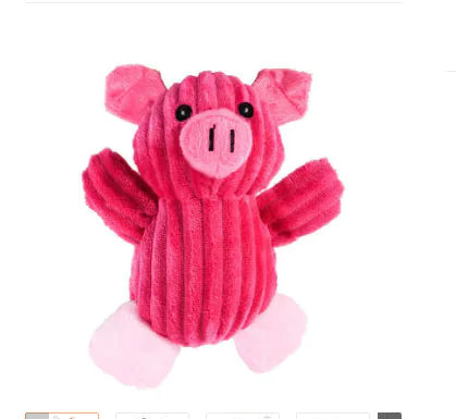 Soft Plush Squeaky Dog Toy