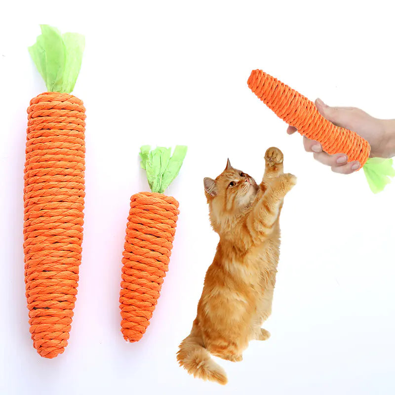 Carrot Toy with Bell